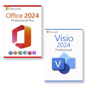3 PC Office 2024 Professional Plus + Visio 2024 Professional