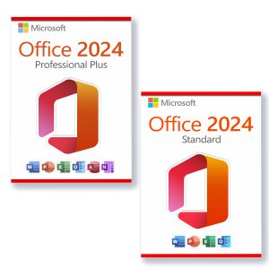3 PC Office 2024 Standard + Office 2024 Professional Plus