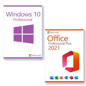 3 PC Windows 10 Professional + Office 2021 Professional Plus