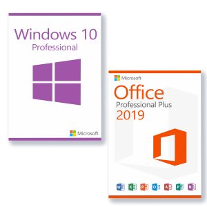3 PC Windows 10 Professional + Office 2019 Professional Plus