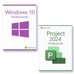 3 PC Windows 10 Professional + Project 2024 Professional