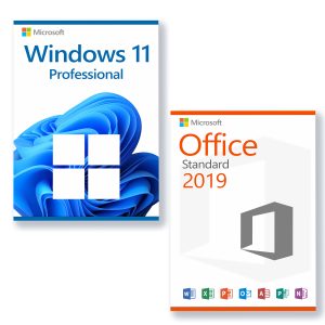 3 PC Windows 11 Professional + Office 2019 Standard