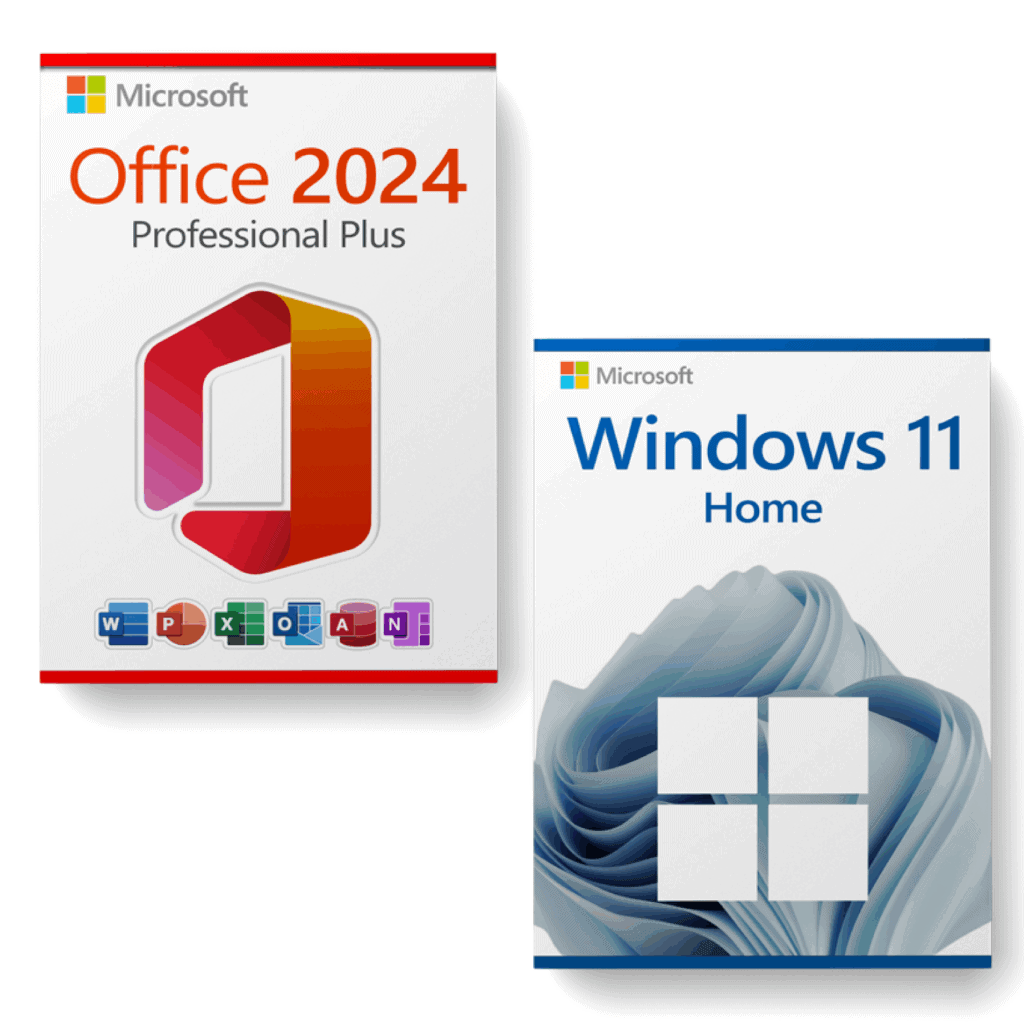3 PC Windows 11 Home + Office 2024 Professionale