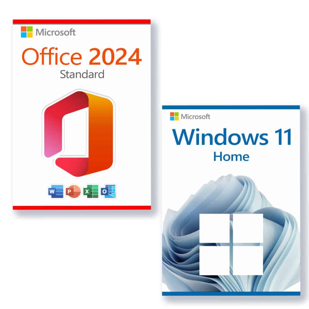 3 PC Windows 11 Home + Office 2024 Standard